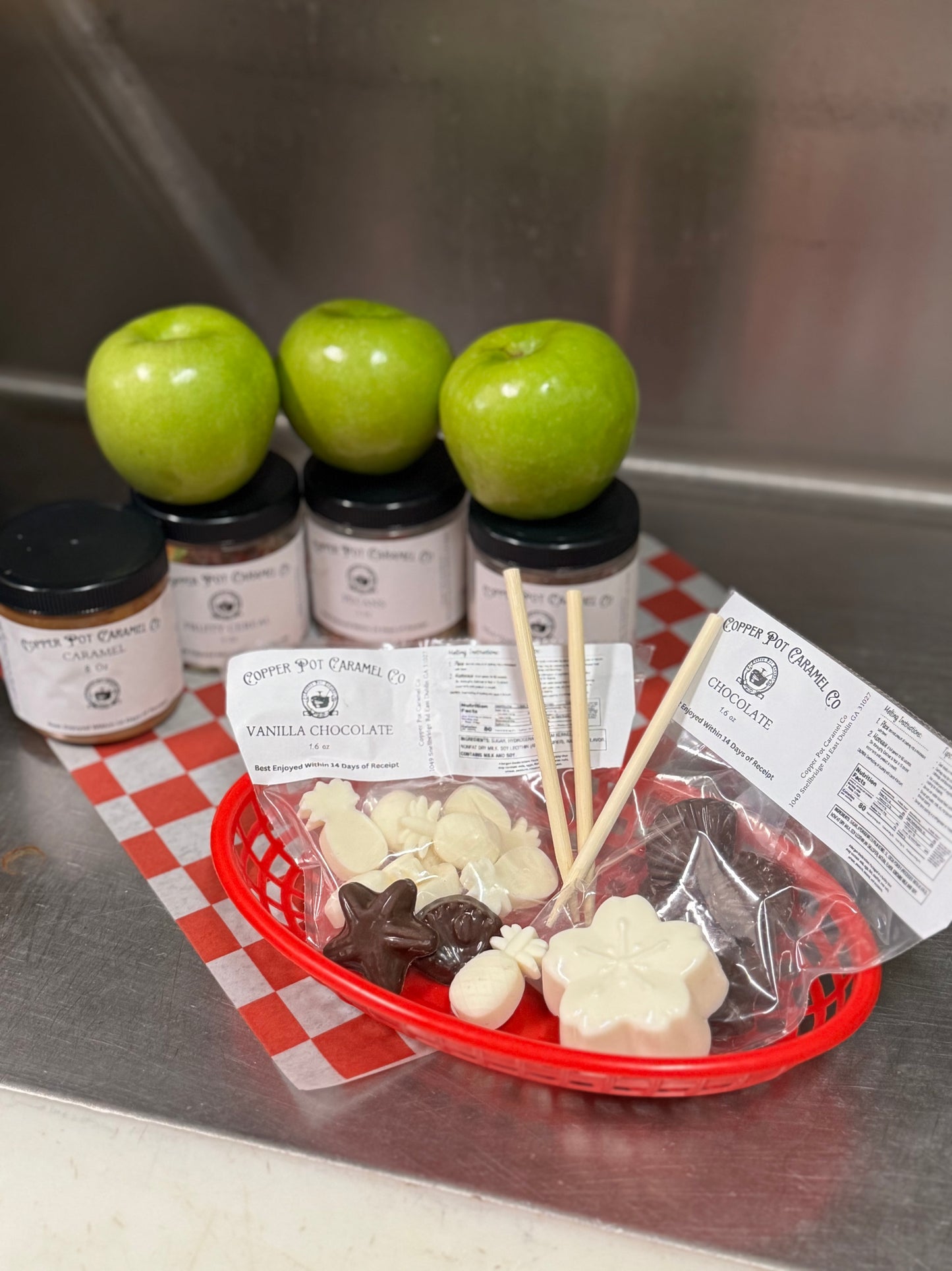 Gourmet Caramel Apple Kit: Pick you 3!