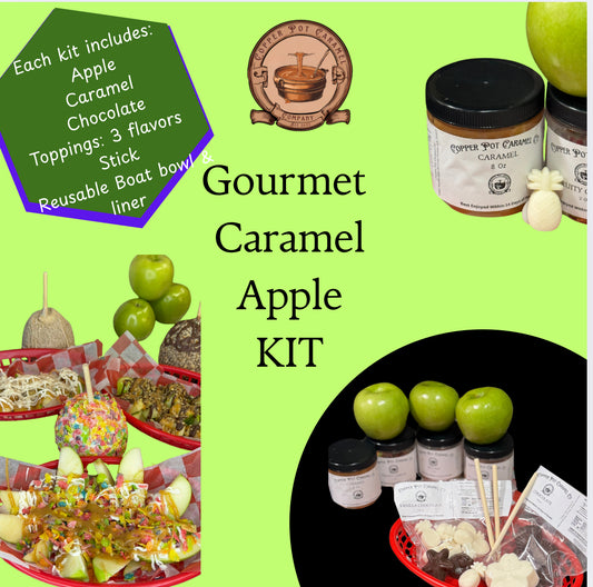 Gourmet Caramel Apple Kit: Pick you 3!